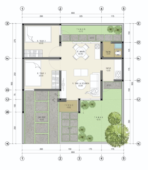 Layout Rumah